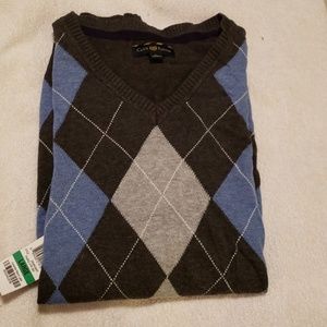 Argyle sweater vest